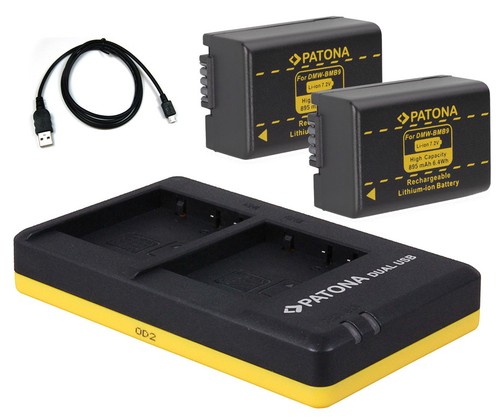 Doppio caricabatterie 2 x - 2,